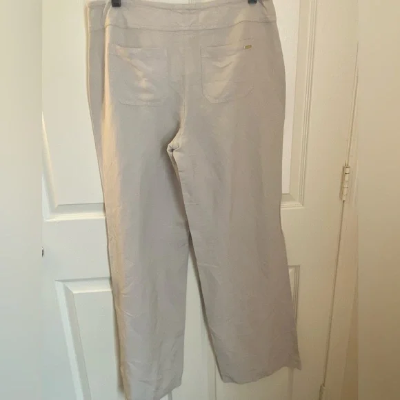 Calvin Klein Linen Pants SIZE 6 NWT - Picture 5 of 6